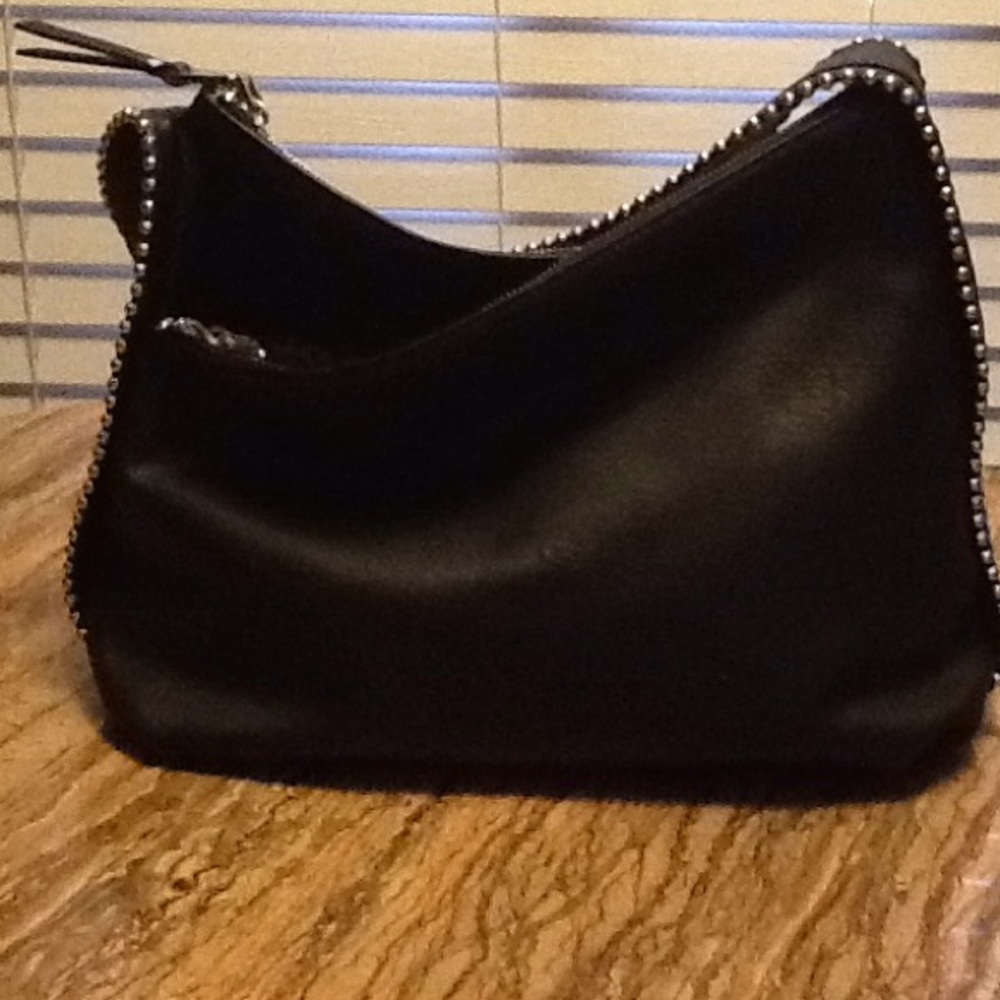 Women's black INC purse.